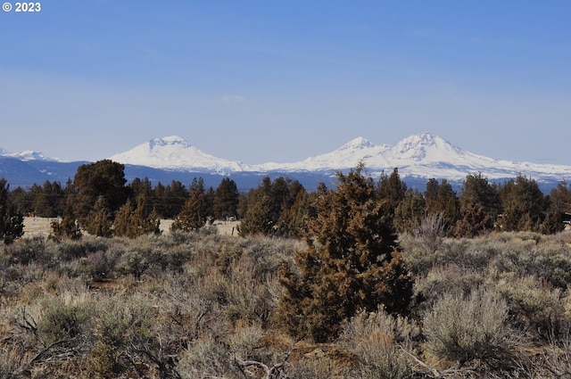 view of mountain feature