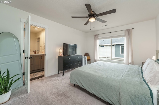 11492 SE Mt Talbert Ave, Happy Valley, OR 97086 - carpeted bedroom featuring ensuite bathroom and ceiling fan