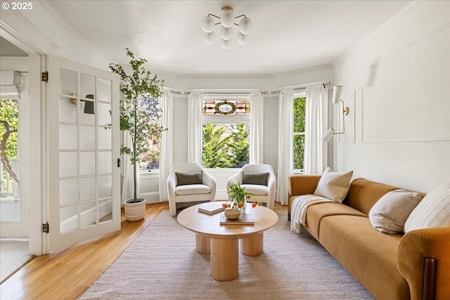 interior space with a healthy amount of sunlight