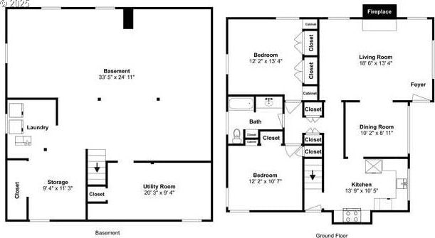 6105 NE 18th Ave, Portland, OR 97211 - view of home floor plan