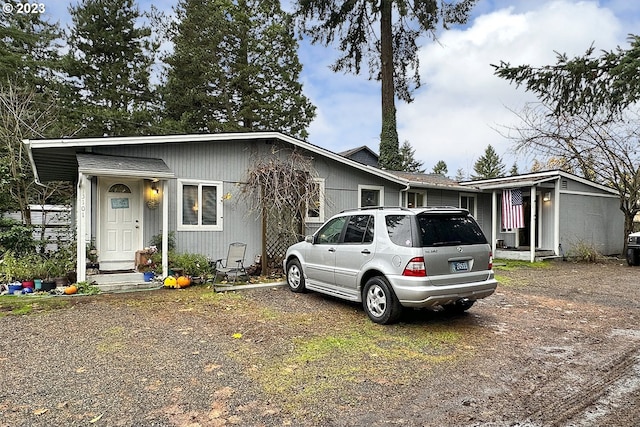 view of manufactured / mobile home