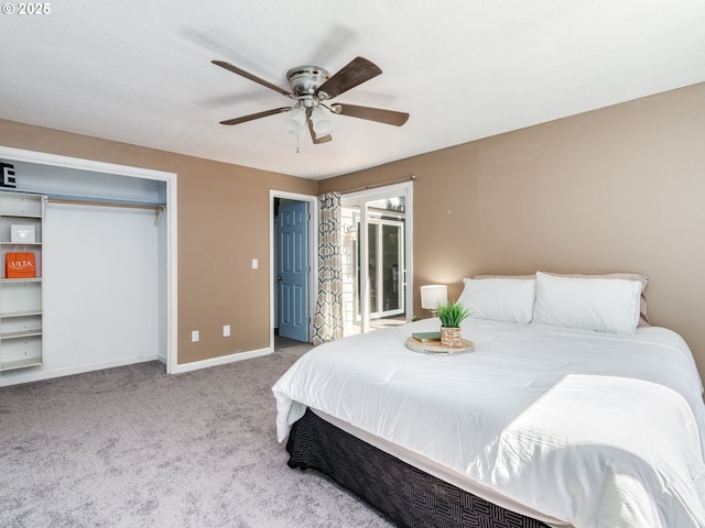 10204 NE 6th Ave, Vancouver, WA 98685 - bedroom with carpet and a ceiling fan