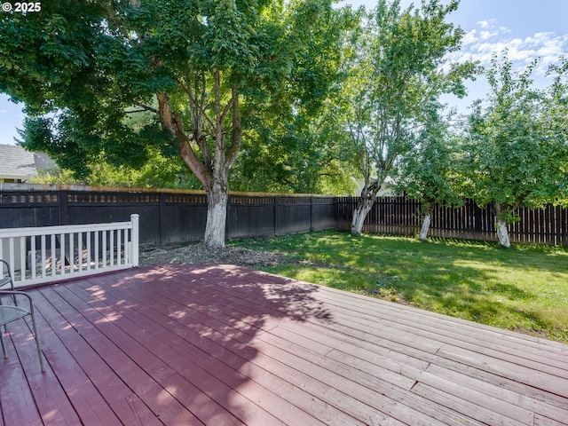10204 NE 6th Ave, Vancouver, WA 98685 - wooden terrace featuring a fenced backyard