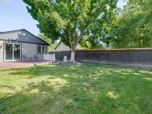 10204 NE 6th Ave, Vancouver, WA 98685 - view of yard with a patio area