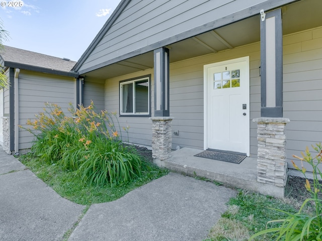 10204 NE 6th Ave, Vancouver, WA 98685 - doorway to property featuring covered porch