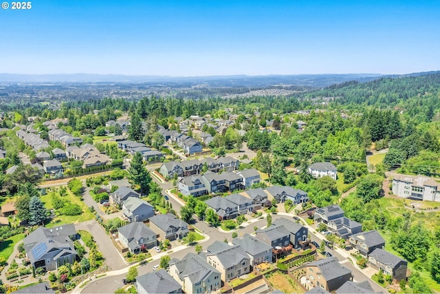 10703 NW Glenmore Way, Portland, OR 97229 - aerial overview of property's location with nearby suburban area