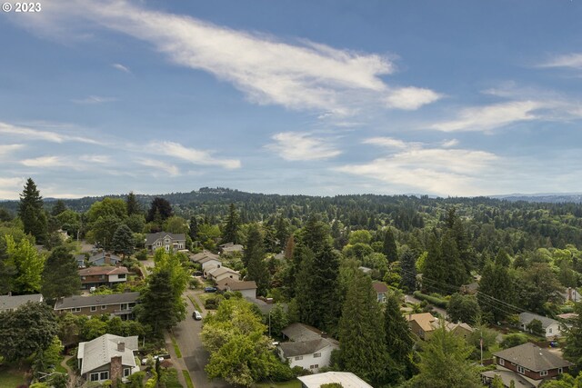 view of birds eye view of property