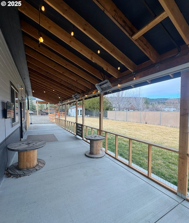 view of patio