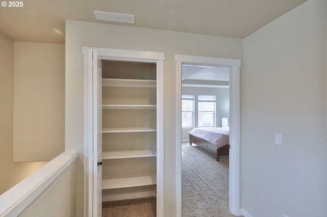 closet with visible vents