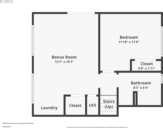 9450 SW Lehman St, Portland, OR 97223 - property floor plan