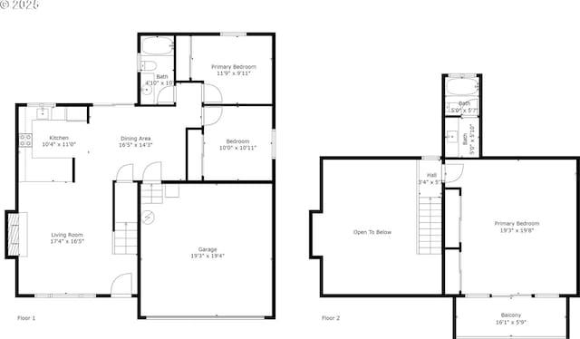 16190 SW Theresa Ct, Beaverton, OR 97007 - property floor plan