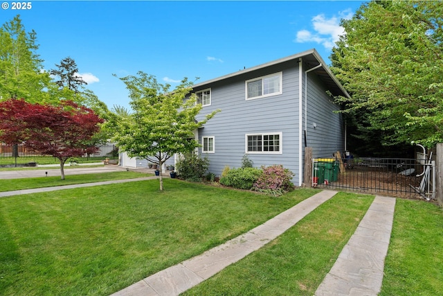 view of home's exterior with driveway
