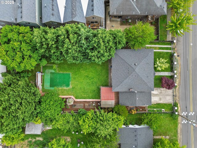 aerial view