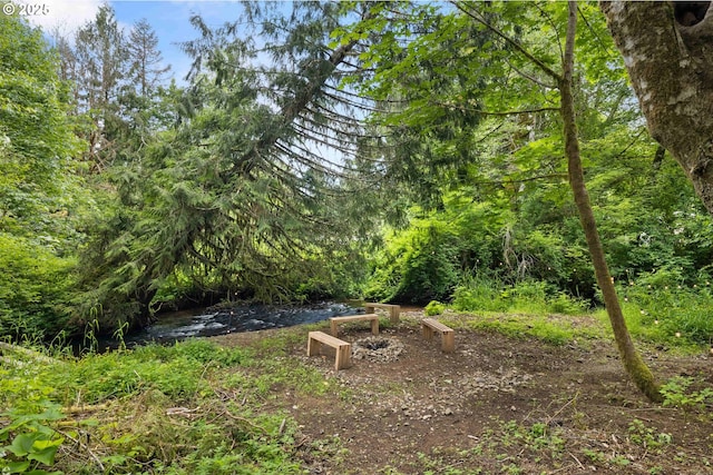 82339 Maple Rd, Seaside, OR 97138 - view of yard with a forest view