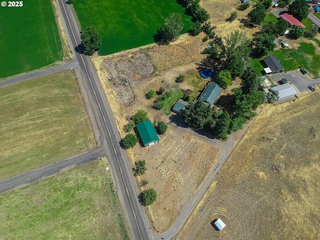 78613 Powerline Rd, Hermiston, OR 97838 - aerial view of property's location with rural landscape