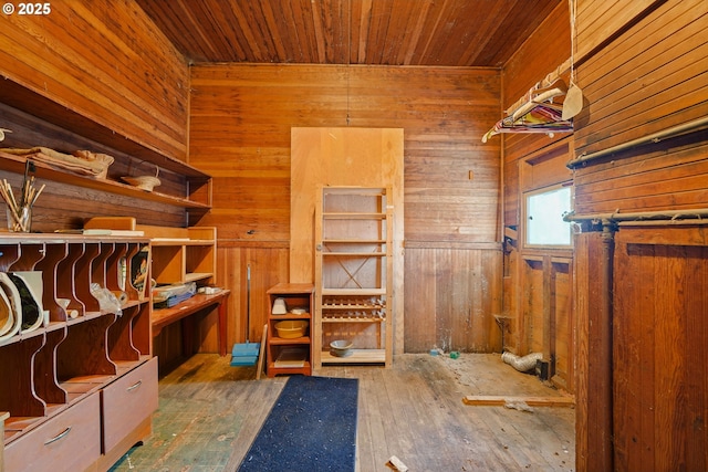 view of storage room