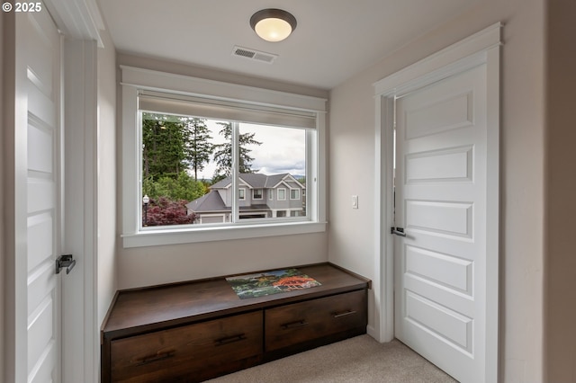 5786 NW Hood Loop, Camas, WA 98607 - mudroom featuring light colored carpet