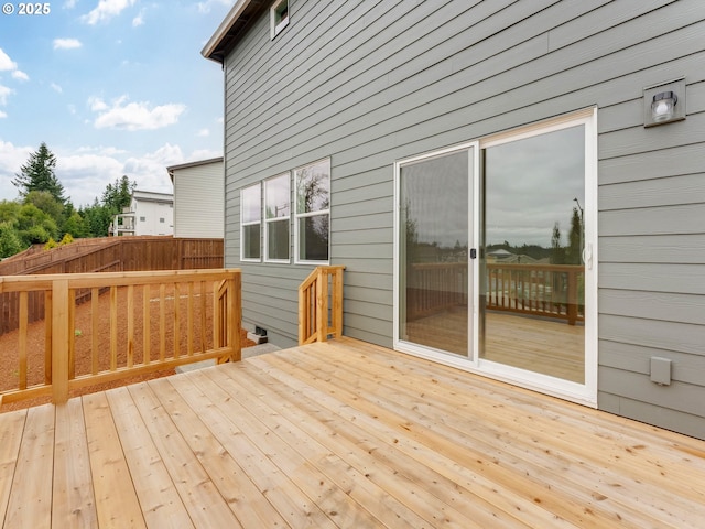 1512 W 14th Ave, La Center, WA 98629 - view of wooden deck