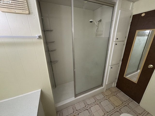 5336 Buckskin Bob, Florence, OR 97439 - full bath with a shower stall and tile patterned floors