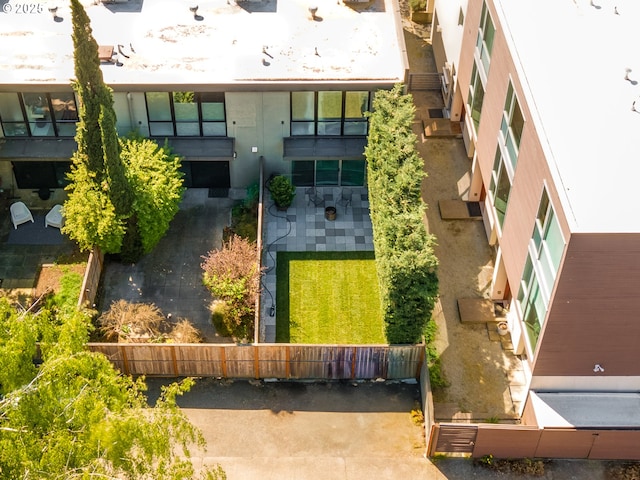 bird's eye view