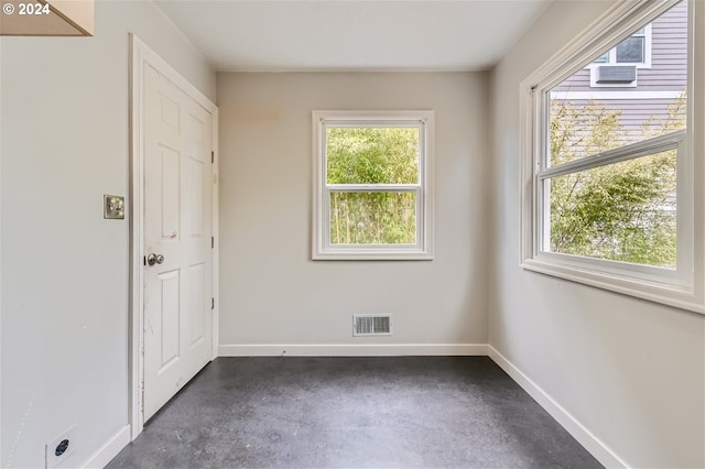 empty room with plenty of natural light