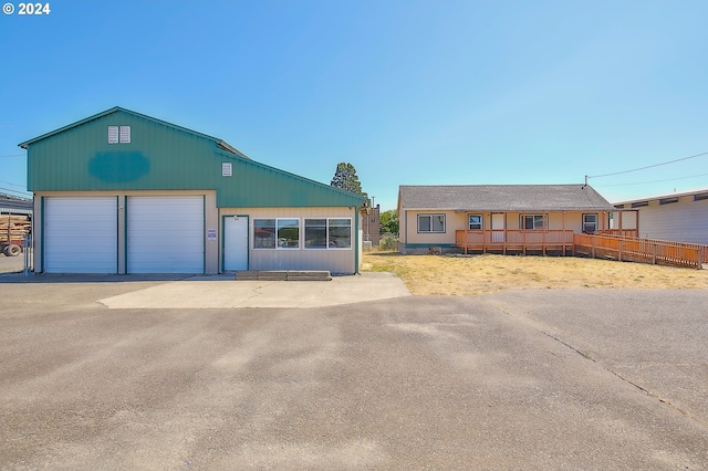 ranch-style house with a garage