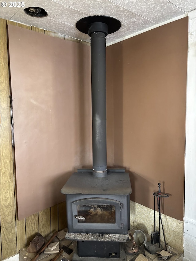 1074 Fir Ave, Reedsport, OR 97467 - detailed view of a wood stove