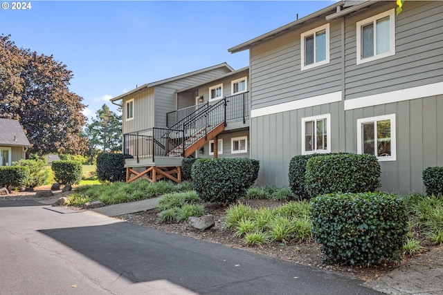 exterior space with a wooden deck