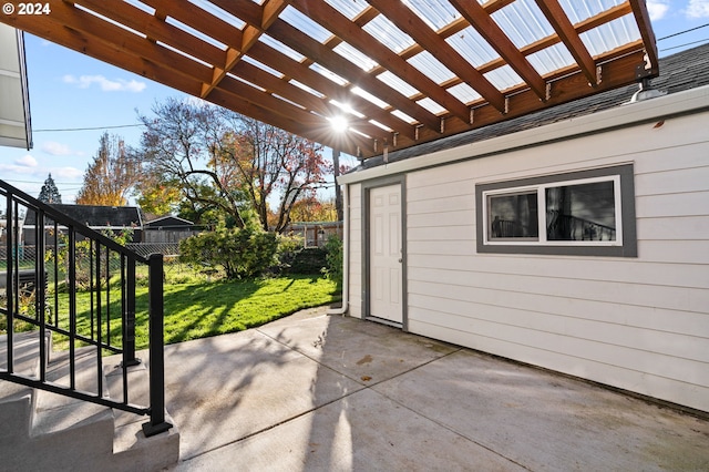 view of patio / terrace