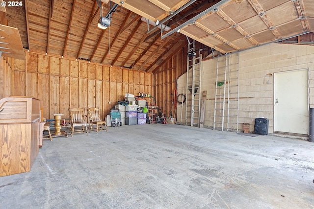 3770 NE 12th St, Otis, OR 97368 - garage with a garage door opener