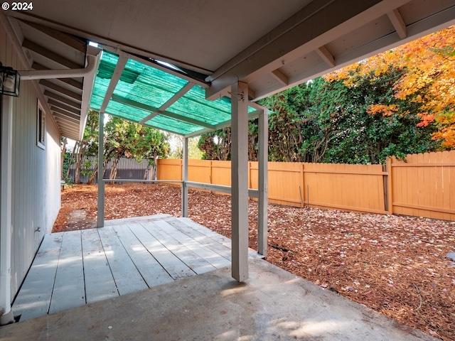 view of patio