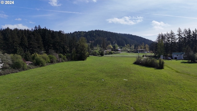 property view of mountains featuring a rural view