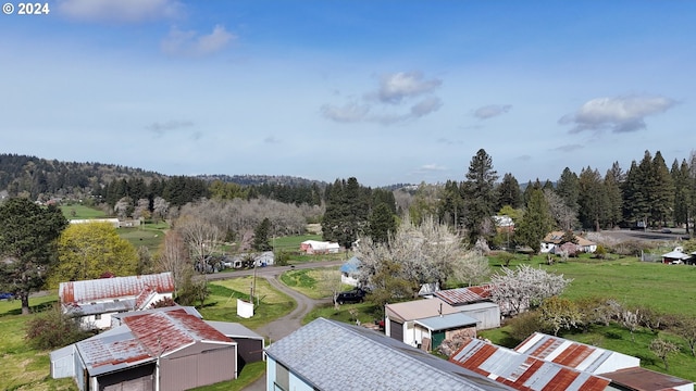 view of drone / aerial view