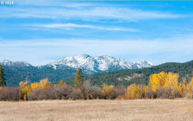 view of mountain feature