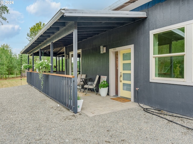 view of patio