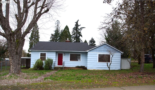 view of ranch-style house