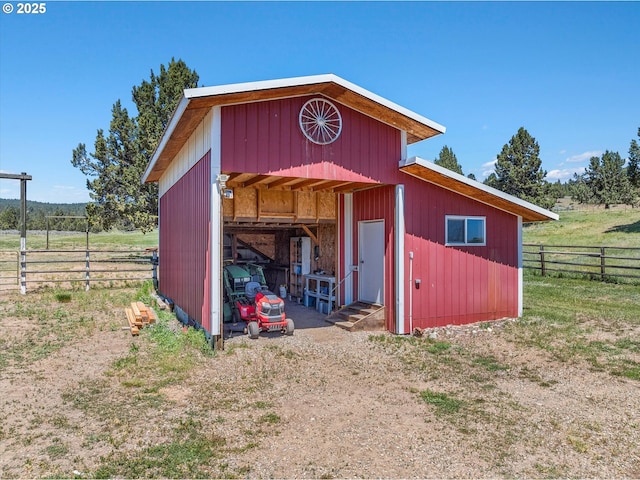 17943 Old Auburn Ln, Baker City, OR 97814 - view of pole building with a view of countryside