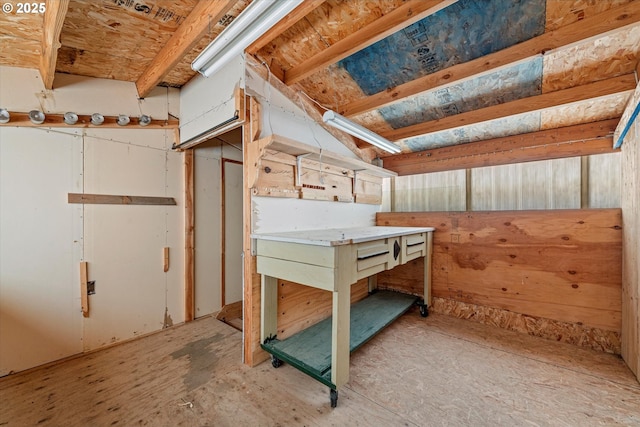17943 Old Auburn Ln, Baker City, OR 97814 - bonus room with a workshop area