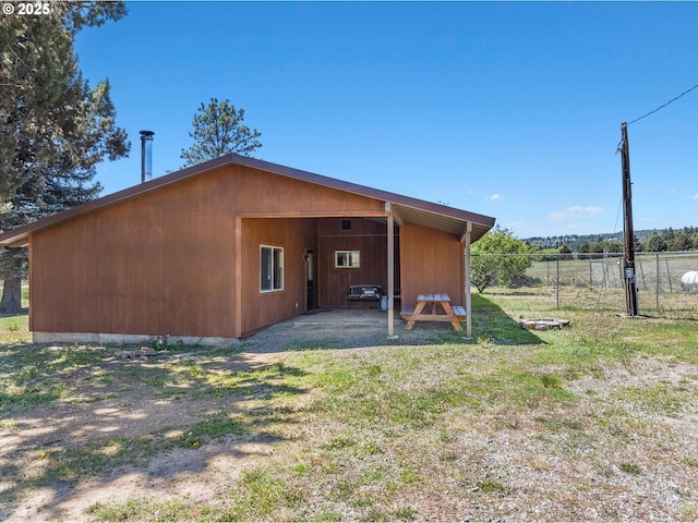 17943 Old Auburn Ln, Baker City, OR 97814 - back of house with an attached carport