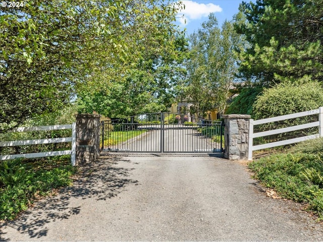 view of gate