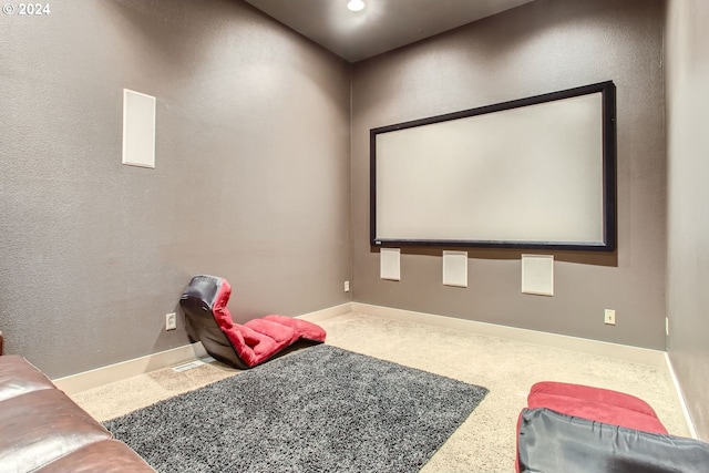 view of home theater