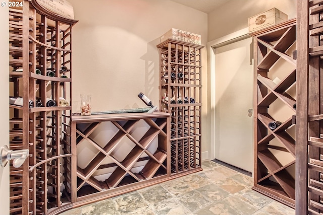 13829 SE Claremont St, Happy Valley, OR 97086 - wine area featuring stone finish flooring