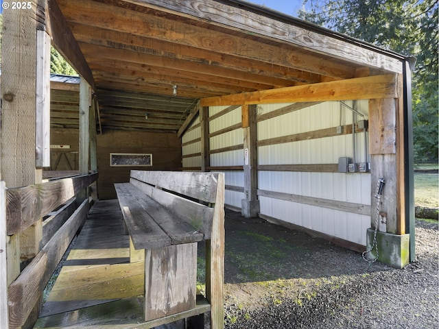 20480 E Lolo Pass Rd, Rhododendron, OR 97049 - view of horse barn