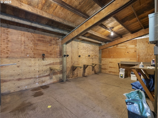 20480 E Lolo Pass Rd, Rhododendron, OR 97049 - interior space featuring wood walls