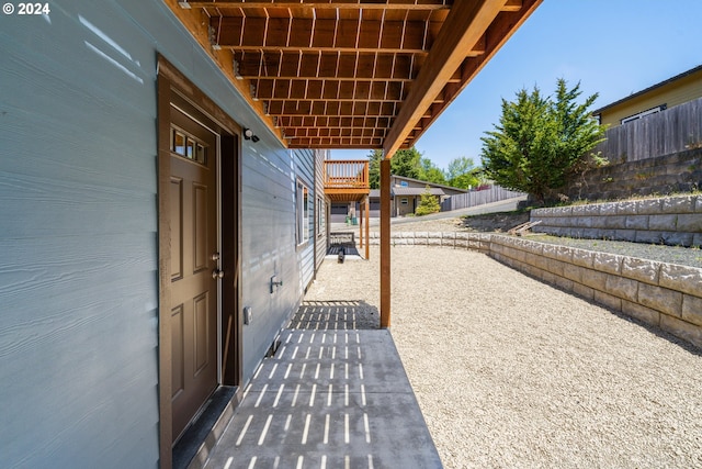 view of patio / terrace