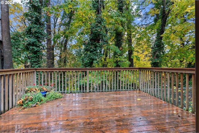 view of deck