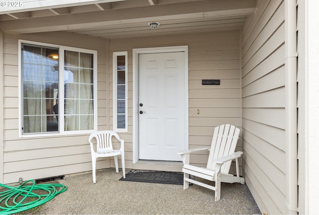 view of entrance to property