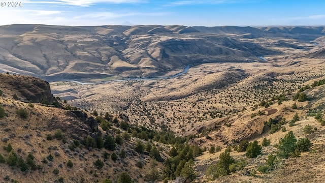 view of mountain feature