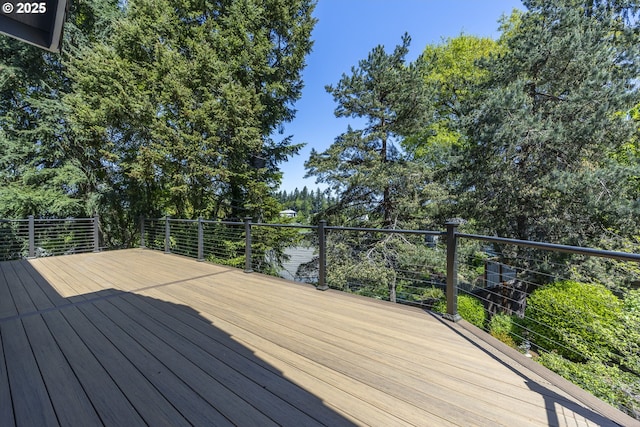 view of deck