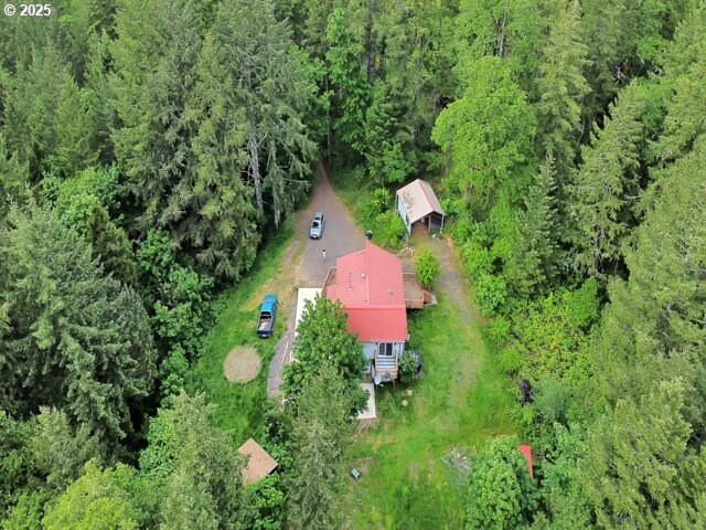 22715 SW Eagle Point Rd, Sheridan, OR 97378 - view of subject property with a forest